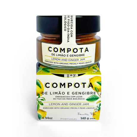 COMPOTA DE LIMÃO E GENGIBRE - 140G