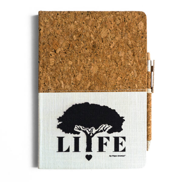 CADERNO A5 EM CORTIÇA